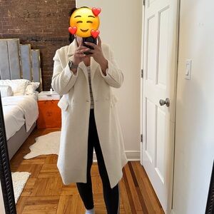 Zara White Coat